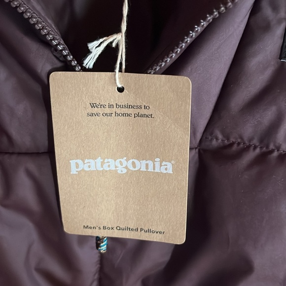 NWT Patagonia Men’s Box Quilted Pullover. Size S. - Picture 6 of 8
